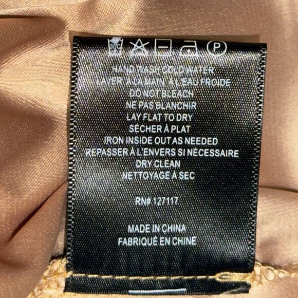 NWT Belle BADGLEY MISCHKA Black Lace Gabrielle Women’s Column Maxi Dress sz 8 - Picture 9 of 11